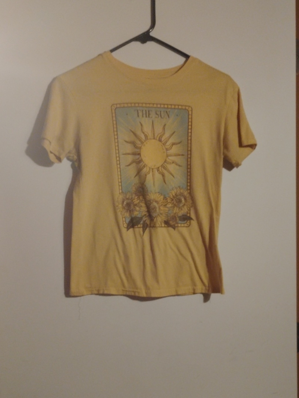 Mighty Fine Pale Yellow Graphic T‑Shirt